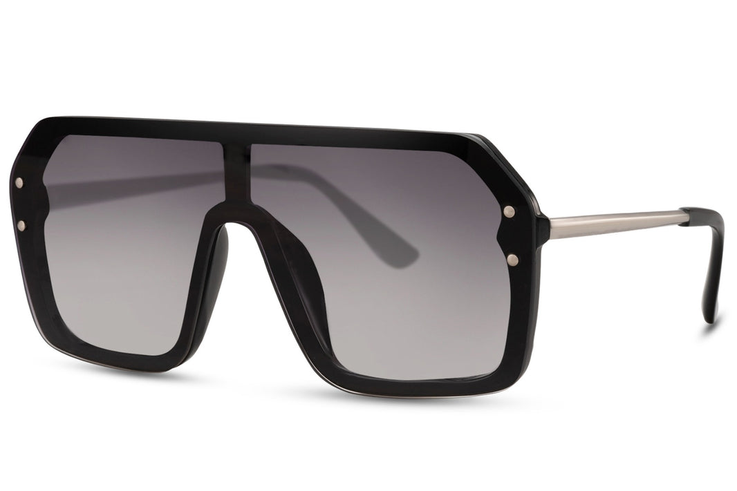 image Vista lateral de las gafas de sol para hombre Dorelion Lyra con lentes polarizadas y protección UV400.