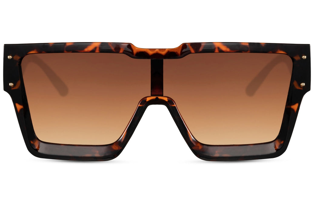 Gafas de sol para hombre Dorelion Neo color carey con lentes naranjas polarizadas y protección UV400.