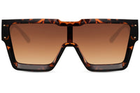 Gafas de sol para hombre Dorelion Neo color carey con lentes naranjas polarizadas y protección UV400.