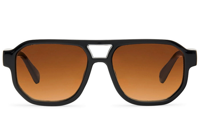 Gafas de sol para hombre Dorelion Zia con lentes naranjas polarizadas y protección UV400.