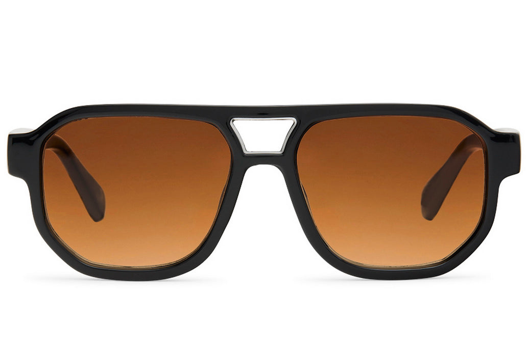 Gafas de sol para hombre Dorelion Zia con lentes naranjas polarizadas y protección UV400.