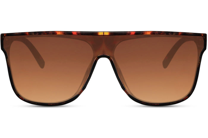 Gafas de sol para mujer Dorelion Core color carey con lentes polarizadas y protección UV400.