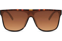 Gafas de sol para mujer Dorelion Core color carey con lentes polarizadas y protección UV400.