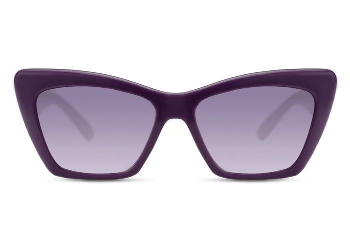 Gafas de sol para mujer Dorelion Sora lilas con lentes polarizadas y protección UV400.