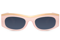 Gafas de sol para mujer Dorelion Vire rosas y doradas con lentes polarizadas y protección UV400.